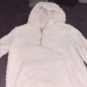 Fuzzy sweatshirt